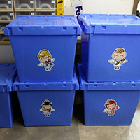 吉祥物收納箱 Mascot Storage Box